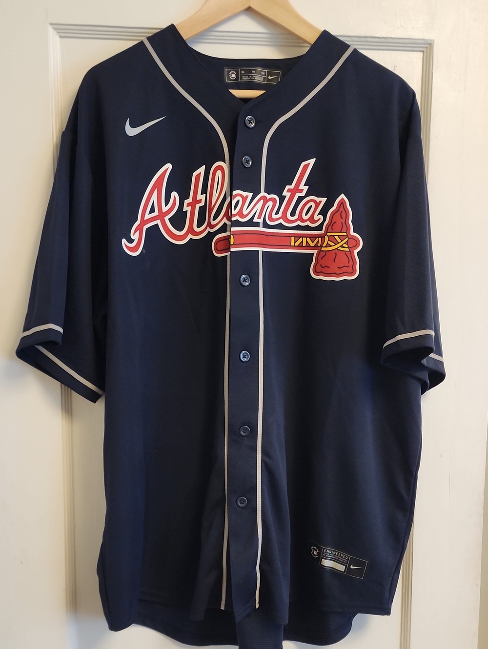 Atlanta Braves Freeman Jersey Size XL
